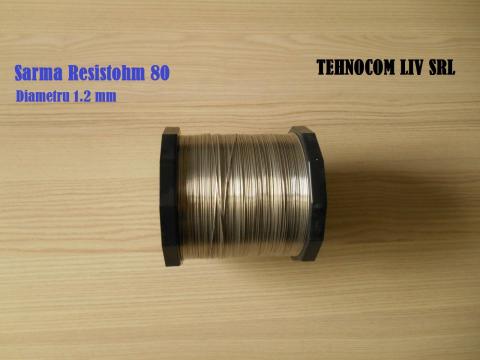 Sarma nichelina rezistiva Resistohm80 diametrul 1.2 mm