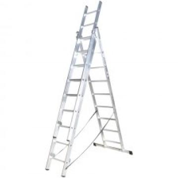 Scara aluminiu universal 3 x 9 (7609) - 2.58 M (Alv)