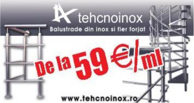 Scara dreapta inox
