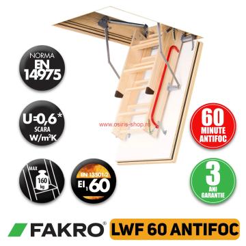 Scara pod LWF 60 Antifoc