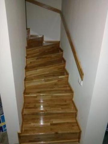 Scara stejar culoarea natur