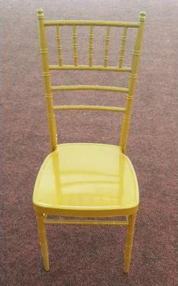 Scaun Chiavari ST-03 Gold plastic