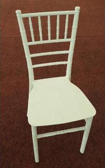 Scaun Chiavari ST-03 White plastic