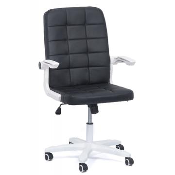 Scaun birou cu brate rabatabile-negru