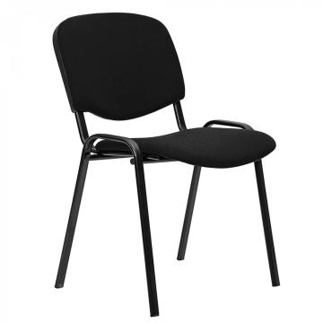 Scaun birou vizitator Felicia fix stofa C11 negru