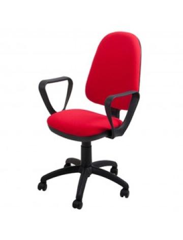 Scaun ergonomic Office Prestige B-B cu brate, tapitat