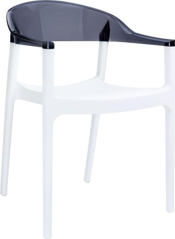 Scaun gradina cu brate Siesta Carmen, 49x53xh79cm, plastic