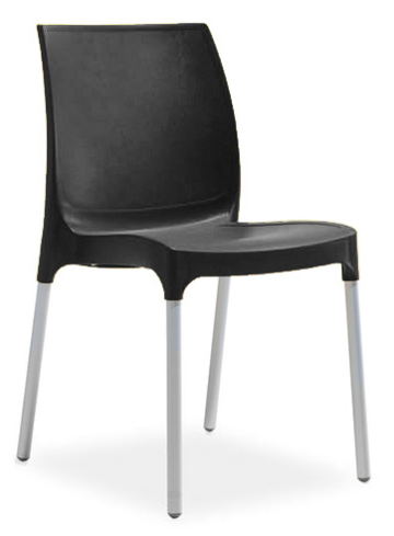 Scaun gradina, terasa Sunny culoare neagra MN0142339