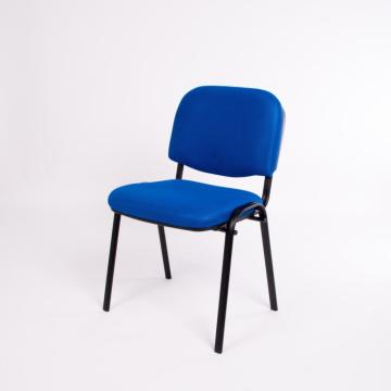 Scaun metalic de vizitator VISI cu mesh albastru