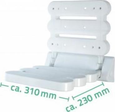Scaun pliabil pentru dus Ridder (sustine max 130 kg)