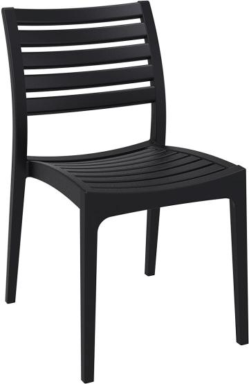 Scaun polipropilena cu fibra de sticla, Siesta Ares, 48x58xh