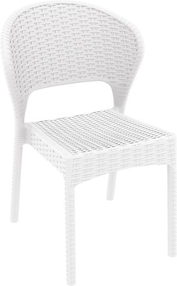 Scaun terasa aspect ratan Siesta Daytona, 55x61xh81cm
