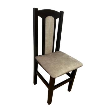 Scaune elegante din lemn masiv de fag, tapitate cu stofa 09