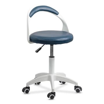 Scaune operative piele ecologica OFF1021 albastru