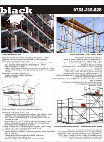 Schele metalice fatada