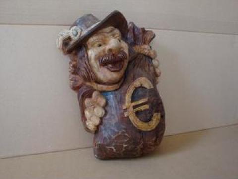 Sculptura din lemn - Camatarul