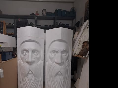 Sculptura manuala Butaforie din polistiren
