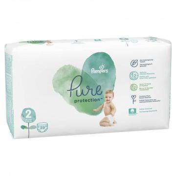 Scutece Pampers Pure Protection 4-8kg Mini 2 (39buc)