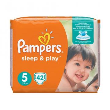 Scutece Pampers SleepPlay 11-16kg Junior 5 (42buc)