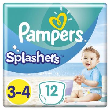 Scutece Pampers Splashers 6-11kg Midi 3-4 (12 buc)