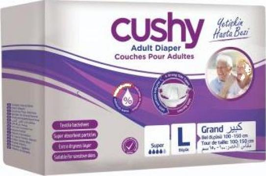 Scutece adulti Cushy L-Large, 30 buc/set