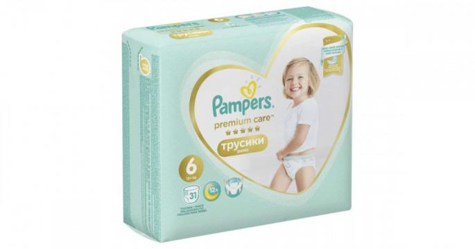 Scutece chilotel Pampers Care 15kg+ Junior 6 (31buc)