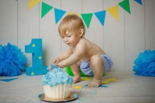 Sedinta foto aniversare 1 an - Smash the cake