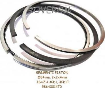 Segmenti piston Isuzu 3CD1, 3CD1T (84mm)