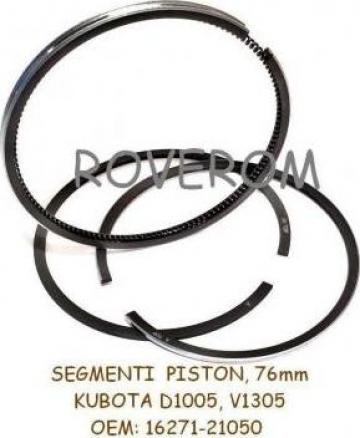 Segmenti piston Kubota D1005, V1305, 76mm