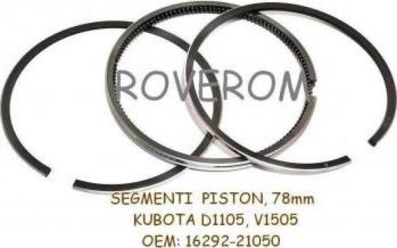 Segmenti piston Kubota D1105, V1505, Bobcat, Hitachi, 78mm