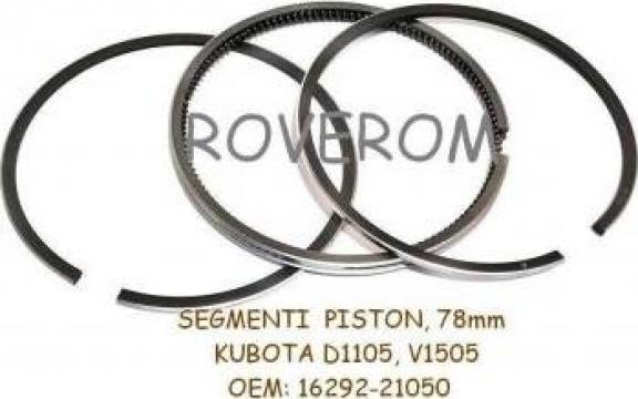 Segmenti piston Kubota D1105, V1505, Bobcat, Hitachi, 78mm