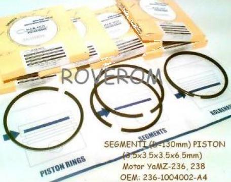 Segmenti piston motor YaMZ-236 (4 segmenti/piston) (d=130mm)