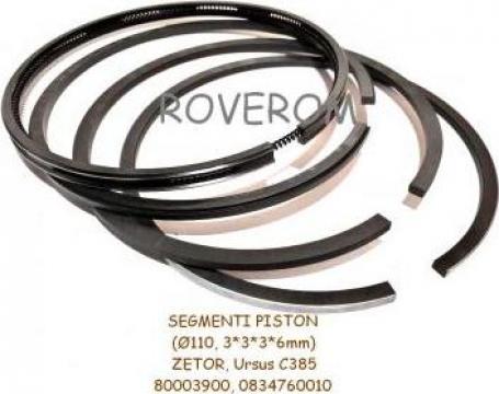 Segmenti piston motor Zetor, Ursus C385 (D=110mm)