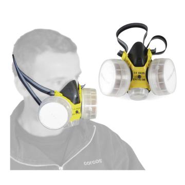Semimasca din cauciuc moale Corcos mask 2f