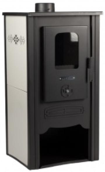 Semineu pe lemne cu perete dublu Evotools Plus / 8Kw