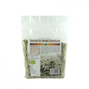 Seminte de canepa, decorticate, bio 225g