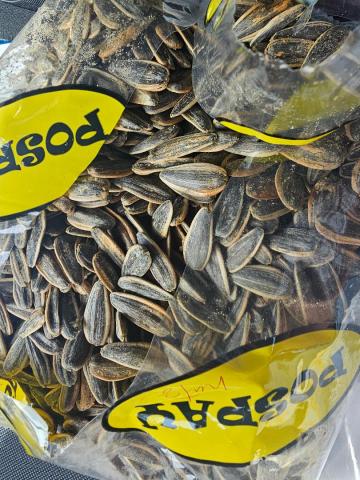 Seminte de floarea soarelui pestrite prajite cu sare 300g