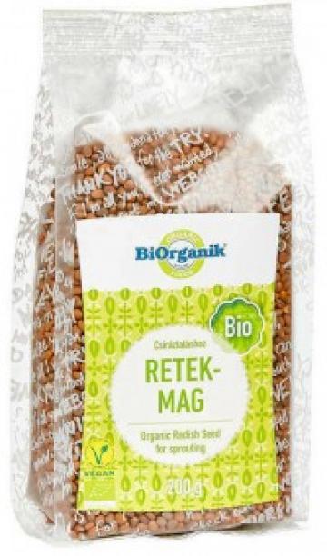 Seminte ridiche pentru germinat bio 200g Biorganik