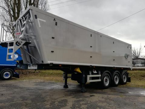 Semiremorca basculabila bena aluminiu transport cereale 54 m