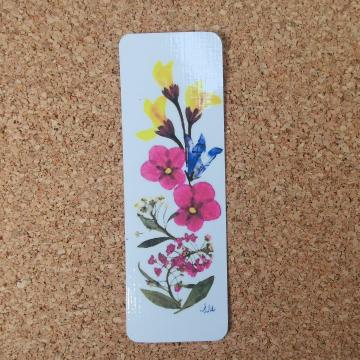 Semn de carte cu flori