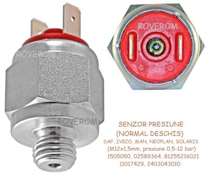 Senzor presiune ulei (normal deschis) Daf, Iveco, Man