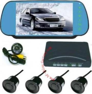 Senzori de parcare cu camera video si monitor tft