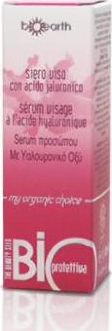 Ser facial bio cu acid hialuronic pur Bioearth