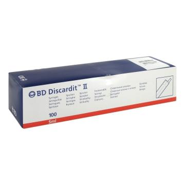 Seringi 5 ml cu ac 22G - BD Discardit - 100 buc
