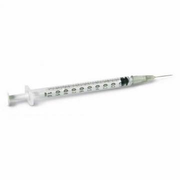 Seringi de insulina 1ml cu ac detasabil - 100 buc