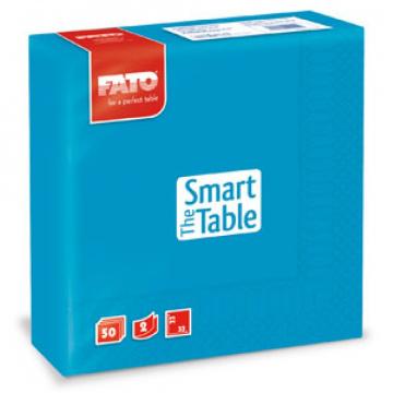 Servetele 33x33 cm, 2 straturi, Smart Table Turquoise, Fato