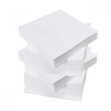 Servetele de masa 2 straturi, albe, 33 x 33 cm, set 400 buc