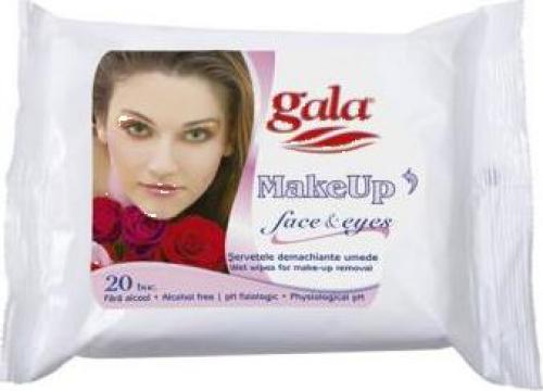 Servetele umede Gala Make-up Remover