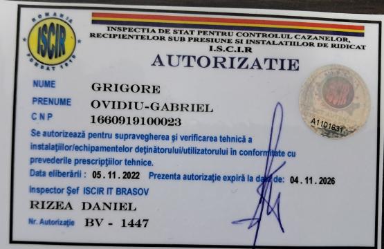 Servicii ISCIR RSVTI