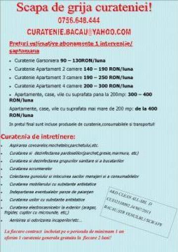 Servicii de curatenie